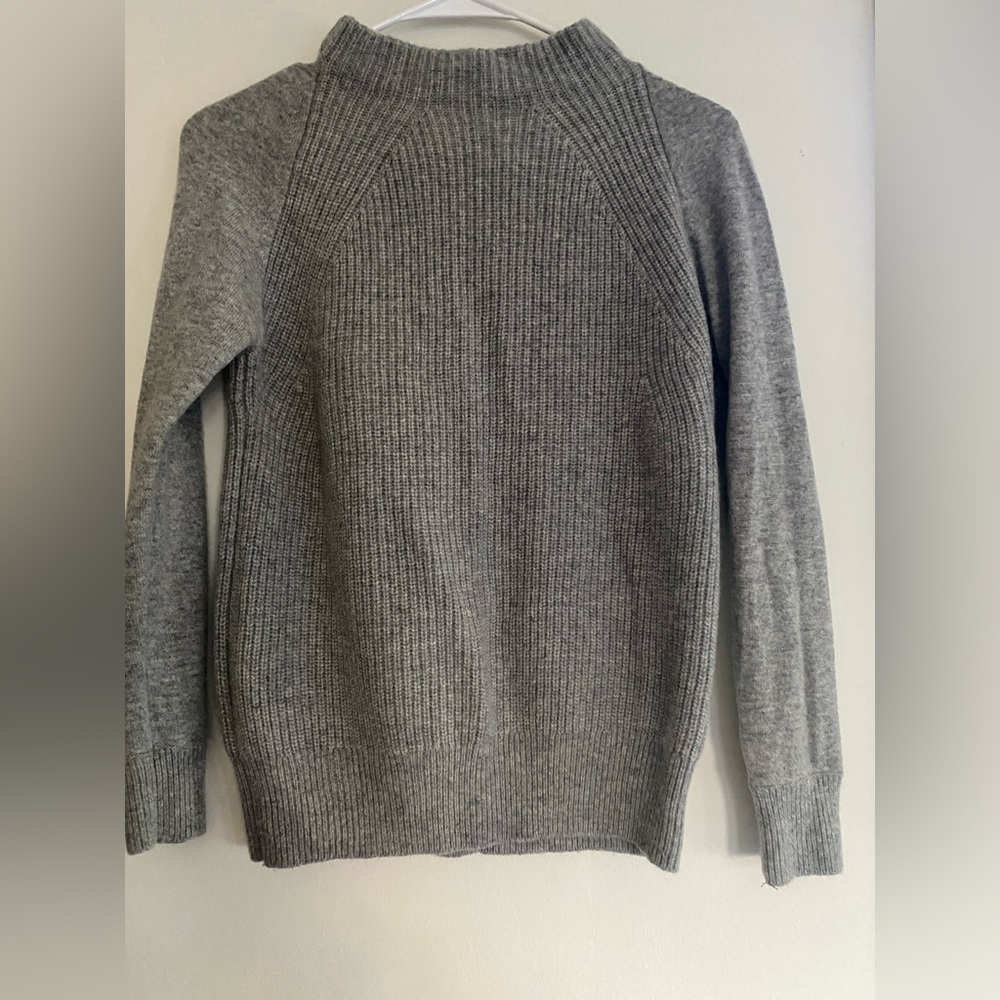 Theory 100% Cashmere Mock Neck Sweater